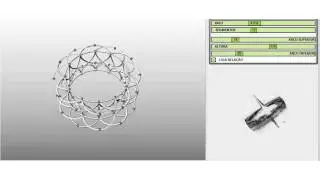 Parametric three-dimensional Mandala - Grasshopper
