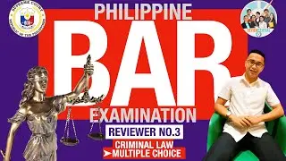 Philippine Bar Exam Reviewer No. 3: Criminal Law - Multiple Choice | #reviewcentral #FreeReviewer