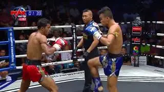 MEUN DA(KHMER) VS SAMGEE(THAI) || kunkhmer channel || The Champion Muay Thia 21/04/2018