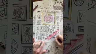 FREE EASTER BUNNY COLORING PAGES!