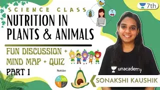 Nutrition in Plants & Animals | Fun Discussion + Mind Map + Quiz | Part 1 | Sonakshi Kaushik