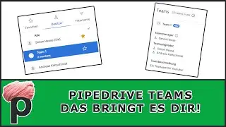 Teams in Pipedrive bilden  Das sind die Vorteile!