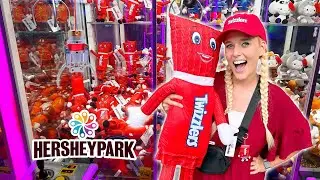 Самые сладкие игровые автоматы с клешнёй в аркадном зале Hersheypark!