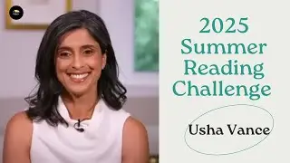Usha Vance Launches the 2025 Summer Reading Challenge | How Kids Can Join & Win✨