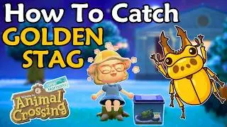 🪲 Как поймать ЗОЛОТОГО ОЛЕНЬЯ в Animal Crossing New Horizons | Самое быстрое и простое руководств...
