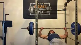 115kg pause reps on incline bench press at 19 