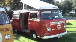1969 Volkswagen Westfalia bus at Transporterfest