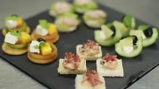 Lab 2 UC3 Prepare Appetizers Four varieties of canapes, Deviled Eggs,Bruschetta