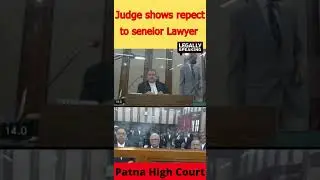 When a lawyer asked for permission to sit in Patna High Court #law #judge #advocate