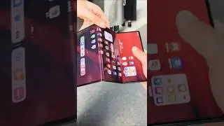 New launch triple fold phone 🤳📱