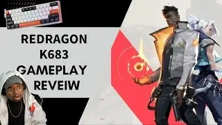 Redragon K683  Gameplay Review | Valorant TDM