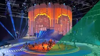 Terhal by Dragone - prints & projection on stage fabrics by ShowTex