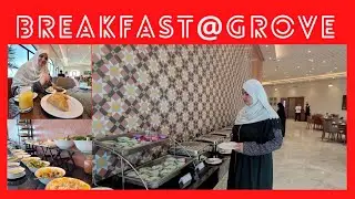 Grove Resort Bahrain Breakfast, Vlog Part 03, Belle Vie Saeed#منتجع غروف البحرين# Bahrain,2022