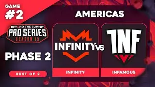 Infinity vs Infamous Game 2 - BTS Pro Series 13 AM: Phase 2 w/ Kmart & ET