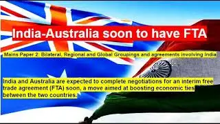 free trade agreement  between  India and Australia  || strong bilateral  relationship