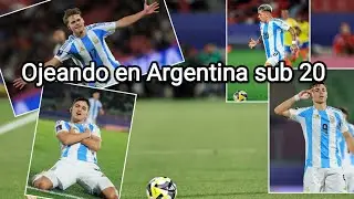 Ojeando en Argentina sub 20 🔍📝