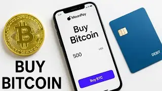 Как купить биткоины на Moonpay с помощью дебетовой карты (ЛЕГКО 2025)