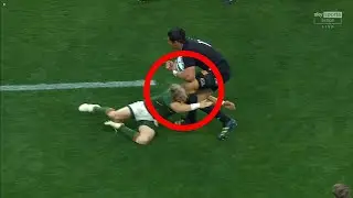 Faf de Klerk's BRUTAL Knockout vs All Blacks | Springboks vs All Blacks 2022