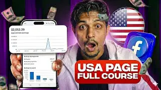 Master Facebook 🇺🇸 USA Page Full Course and Monetization Guide 🤫