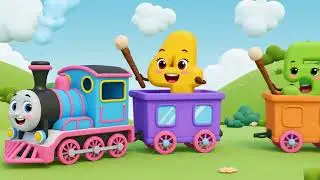123 Counting Train Song | Learn Numbers 1&ndash;10 | Nursery Rhyme for Kids