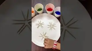 Christmas Science Experiment/Tooth pick Stars/Christmas activities for kids/#Shorts