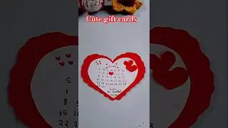 Easy Love card/valentine special ❤️#diy #card #valentinesday #love #shorts #viralvideo #easy #craft