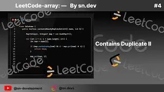 Contains Duplicate ll  | java HashSet |