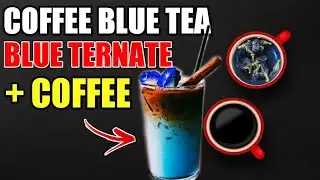 BUTTERFLY PEA TEA WITH COFFEE