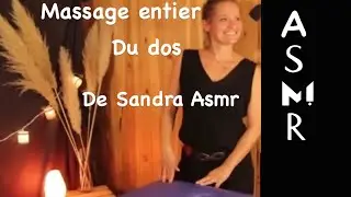MASSAGE RELAXANT sur Sandra ASMR