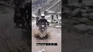Royal Enfield HIMALAYAN 450 Teased by Sid Lal | BikeWale #Shorts #royalenfieldhimalayan450