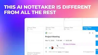 The Only AI Notetaker That Knows Your Work I ClickUp AI Notetaker