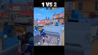 Free Fire Only 1 vs 2 😱 Impossible || #shorts #short #freefire