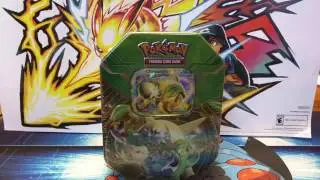 Chesnaught EX Kalos Power Tin Unboxing!