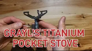GRAYL'S TITANIUM POCKET STOVE