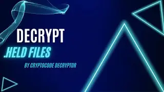 HELD Virus (.held files) Ransomware Removal and Recover Files Guide