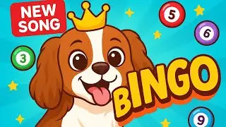 🐶✨🐾BINGO Dog song !!  Nursery Rhymes | Kids Song 🐶✨