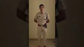 Audition clip for police force