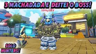 MAXIMIZANDO AT&Eacute; O TALO MINHAS ESPADAS NO SOLO HUNTERS! VEM PRO UPADAO DOS CRIAS!
