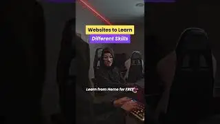 5 Best Websites to Learn Different Tech Skills 🙌 #shorts