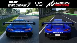 Which V8 Sounds REAL? 🔊 AMG GT3 Comparison (ACC vs GT7)
