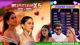 Splitsvilla X6 &ndash; Episode 05 Review | Power Chart, Key Power Players & Paisa Villa Task