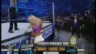 Michelle McCool Vs Tiffany - Beth Phoenix Face Turn