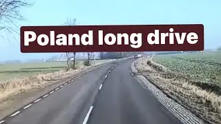 Poland | long drive | travel on trailer truck #travel #germanytravel #automobile #europe #dubai