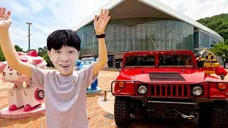 Yejun Visit Car Museum for Kids Educational Video