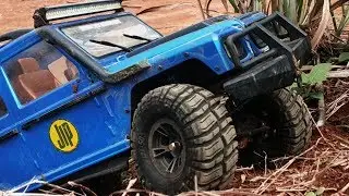 RC ADVENTURES - 2 Trail Trucks Hobao Dc 1 On A Fun Adventure - Group Trail Run - Scale 4x4 Trucks