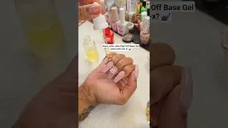 Does Jello Jello Peel Off Base Gel work with Gel-x? #jellojellopeeloff #jellojelloonekillgelremover