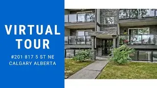 Renfrew, NE Calgary - 2 bedroom Condo facing Bridgeland Park for Under $200,000 Virtual Tour