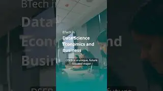 What is BTech in Data Science, Economics and Business at #plakshauniversity #reimagineteched #btech