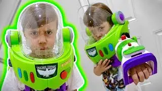 MARCOS SE TRANSFORMA NO BUZZ LIGHTYEAR DO TOY STORY 4 - Brancoala