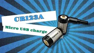 Li-Ion акумулятор KeepPower Protected Micro USB P1634U2 RCR123A 1000 мАг 3,0 В [Розпаковка]